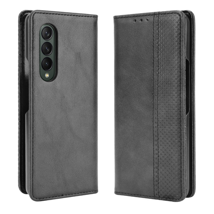 Magnetic Buckle Retro Pattern Horizontal Flip Leather Case with Holder & Card Slot & Wallet