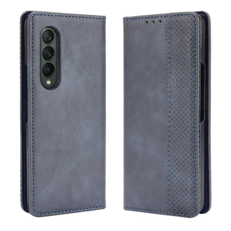 Magnetic Buckle Retro Pattern Horizontal Flip Leather Case with Holder & Card Slot & Wallet