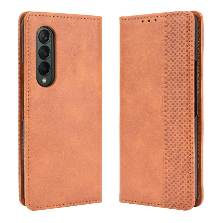Magnetic Buckle Retro Pattern Horizontal Flip Leather Case with Holder & Card Slot & Wallet