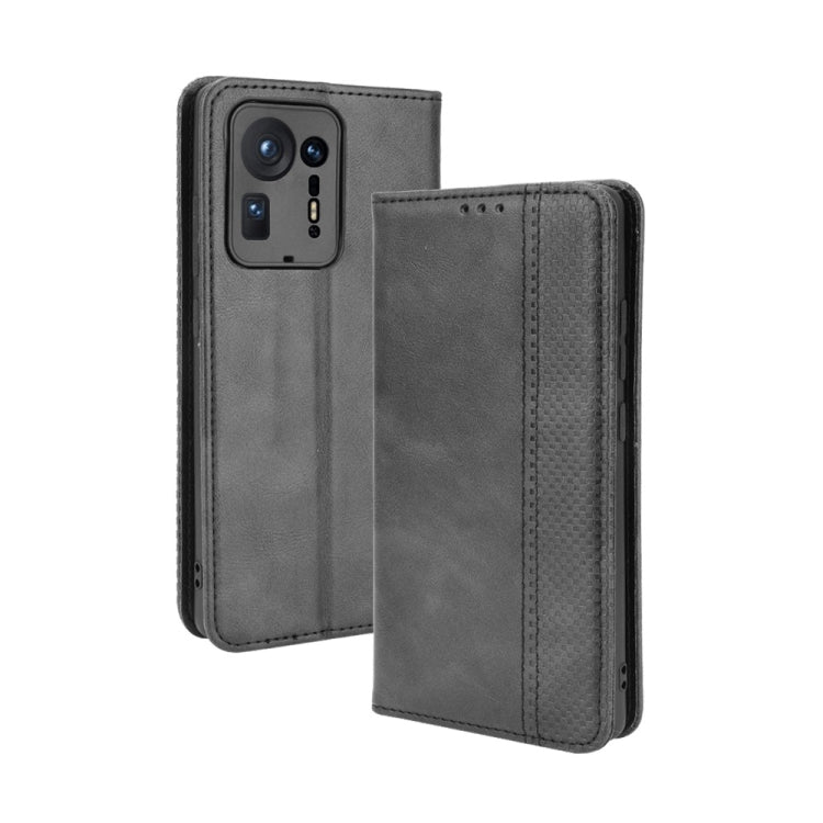 Magnetic Buckle Retro Pattern Horizontal Flip Leather Case with Holder & Card Slot & Wallet