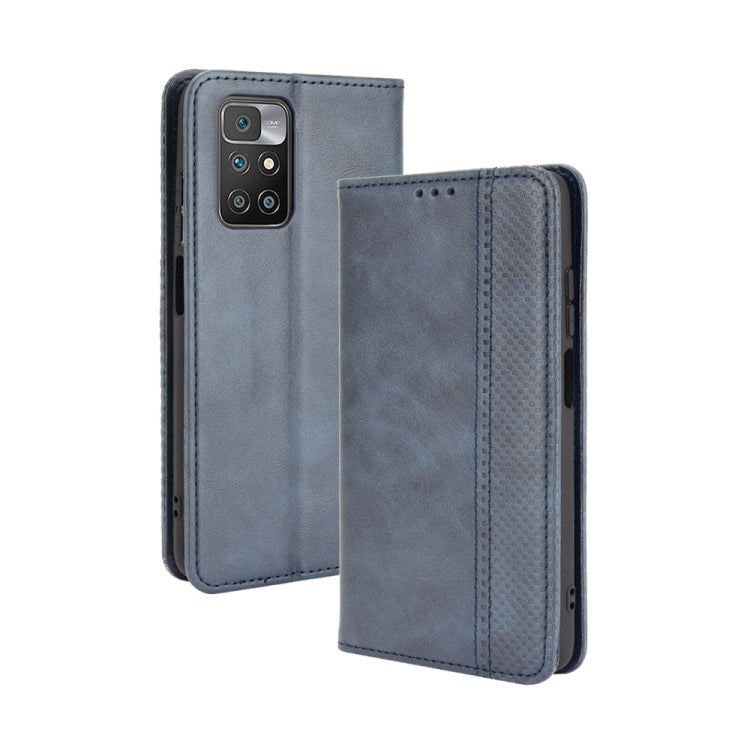 Magnetic Buckle Retro Pattern Horizontal Flip Leather Case with Holder & Card Slot & Wallet