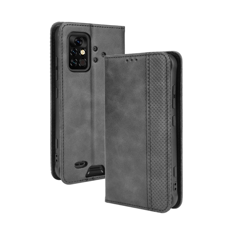 Magnetic Buckle Retro Pattern Horizontal Flip Leather Case with Holder & Card Slot & Wallet