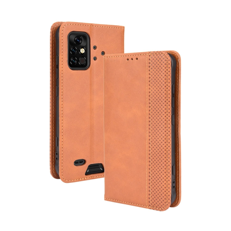 Magnetic Buckle Retro Pattern Horizontal Flip Leather Case with Holder & Card Slot & Wallet