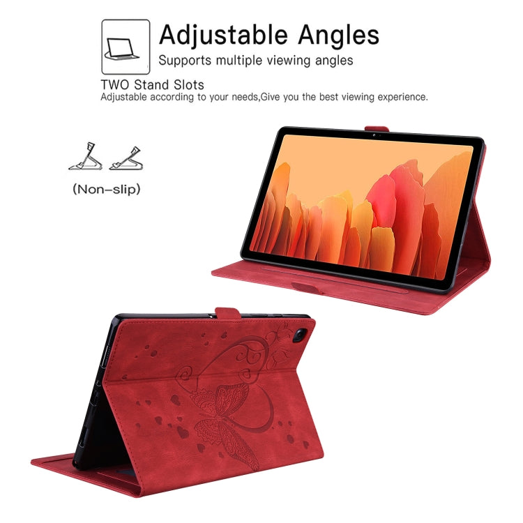 Love Butterfly Pattern Horizontal Flip Leather Case with Holder & Sleep / Wake-up Function