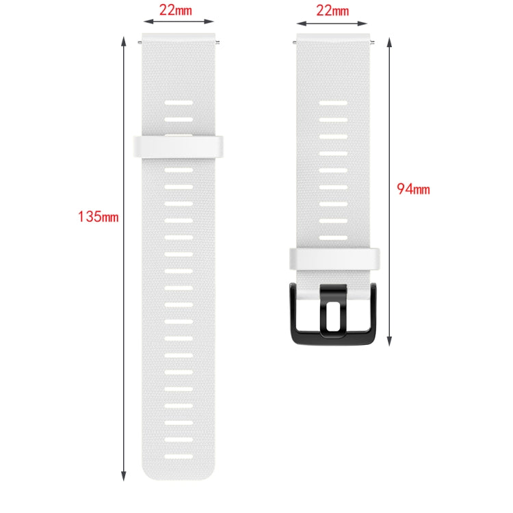 Silicone Official Buckle Replacement Wrist Strap Watchband