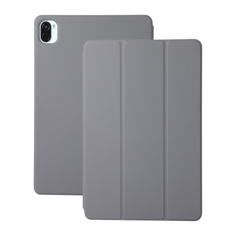 Solid Color Magnetic Horizontal Flip Leather Case with Holder