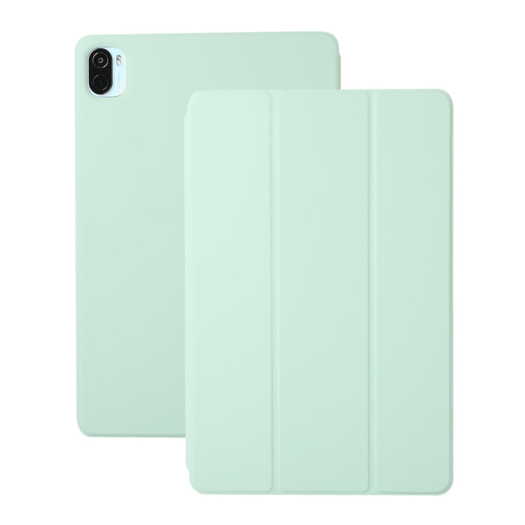 Solid Color Magnetic Horizontal Flip Leather Case with Holder
