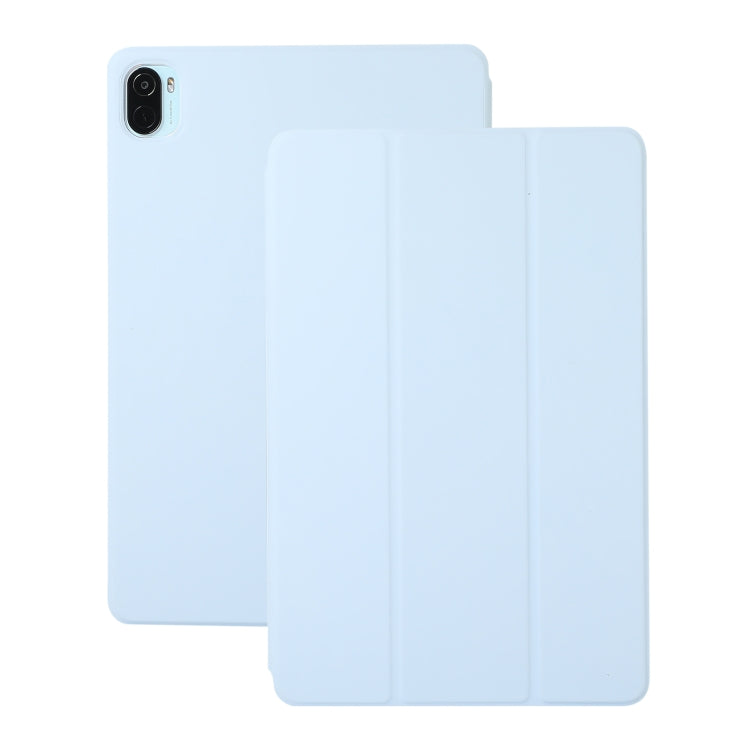 Solid Color Magnetic Horizontal Flip Leather Case with Holder