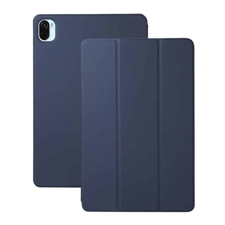 Solid Color Magnetic Horizontal Flip Leather Case with Holder