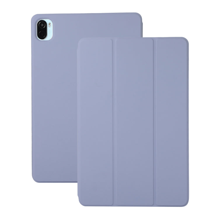 Solid Color Magnetic Horizontal Flip Leather Case with Holder