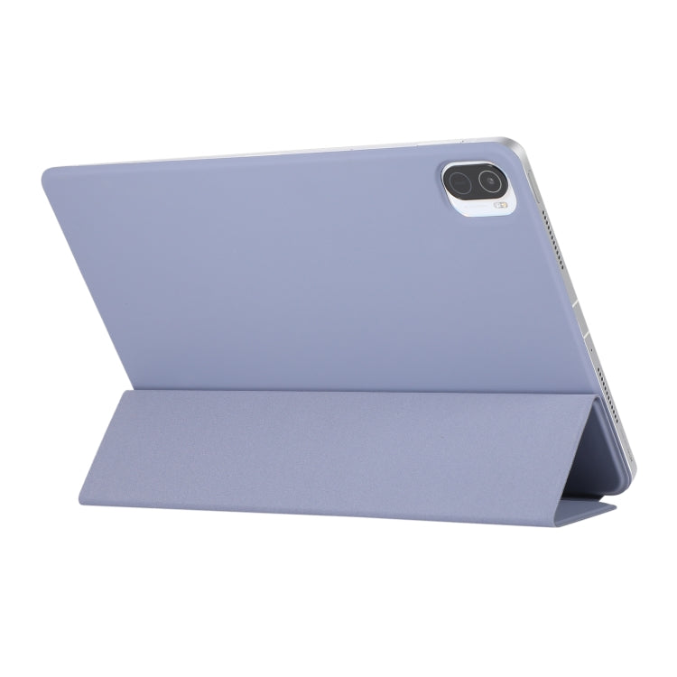 Solid Color Magnetic Horizontal Flip Leather Case with Holder