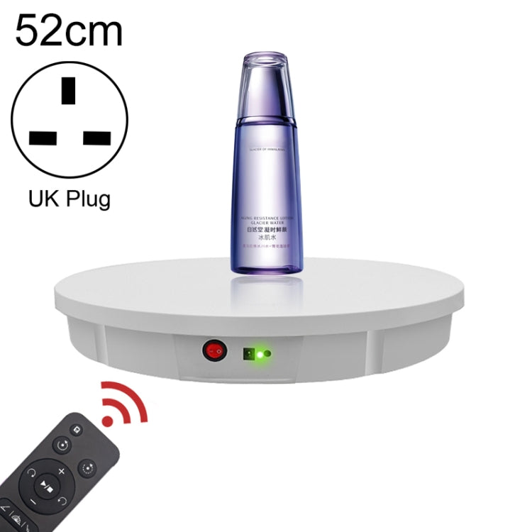 52cm Remote Control Electric Rotating Turntable Display Stand Video Shooting Props Turntable, Charging Power