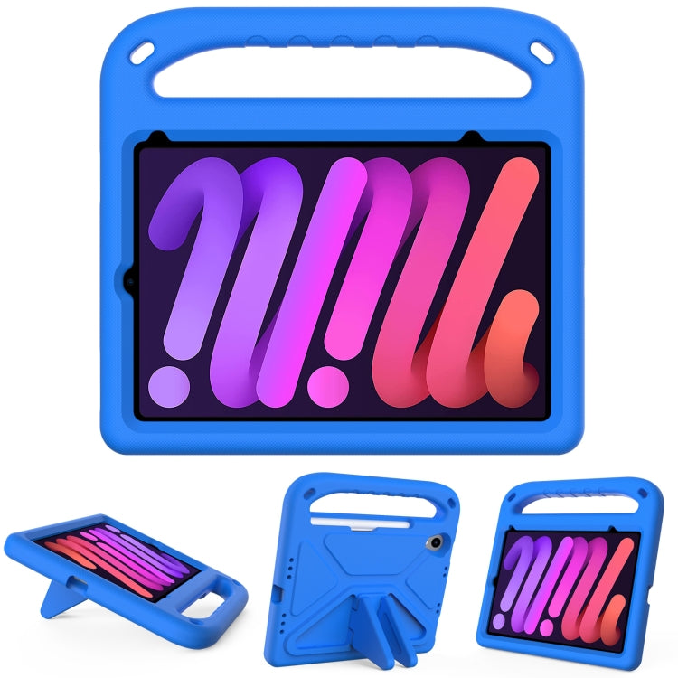 Handle Portable EVA Shockproof Tablet Case with Triangle Holder