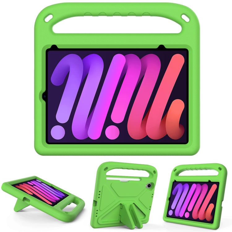 Handle Portable EVA Shockproof Tablet Case with Triangle Holder