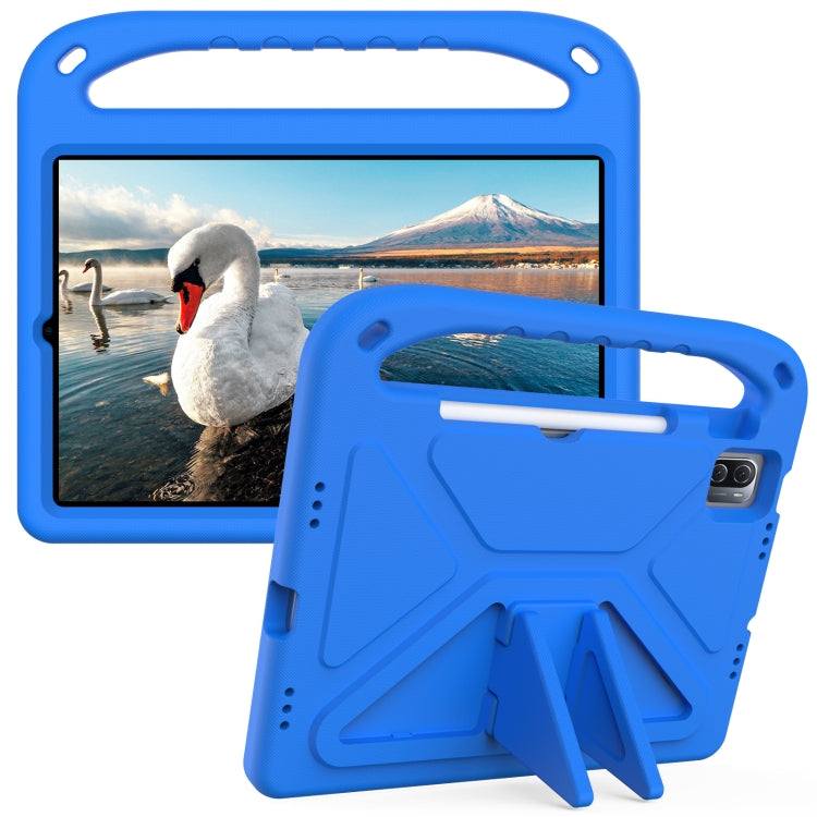 Handle Portable EVA Shockproof Tablet Case with Triangle Holder