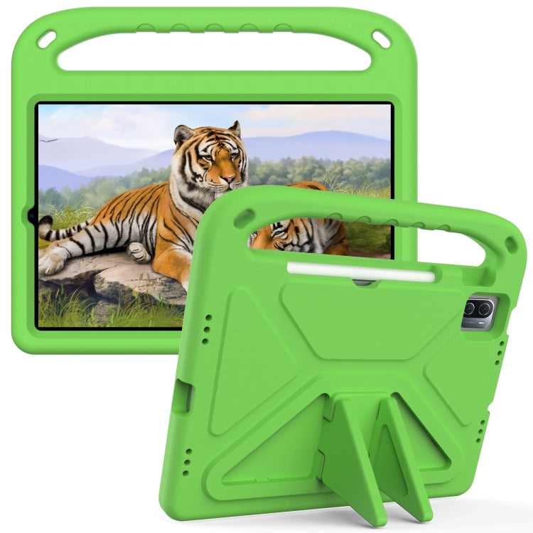 Handle Portable EVA Shockproof Tablet Case with Triangle Holder