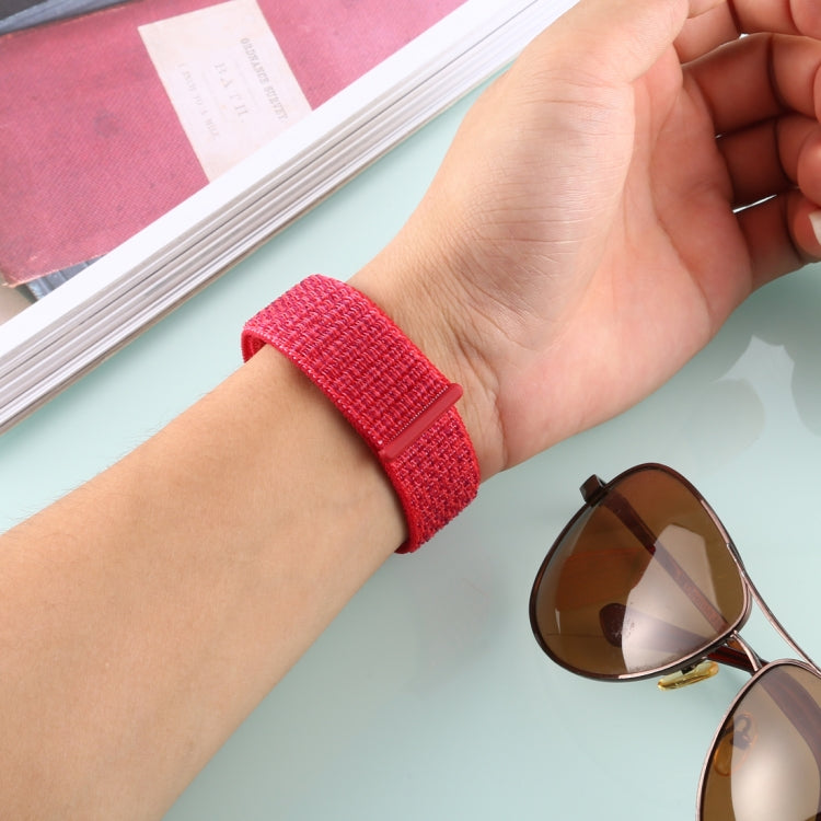 Nylon Watchband with Hook and Loop Fastener