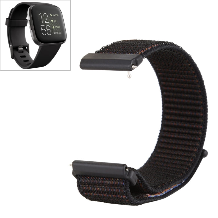 Nylon Watchband with Hook and Loop Fastener