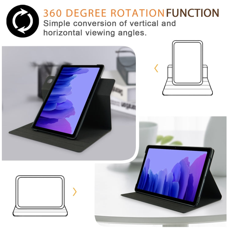 Painted 360 Degrees Rotation Tablet Leather Case with Holder