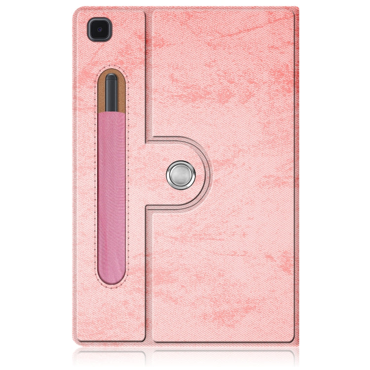 Solid Color 360 Degrees Rotation Tablet Leather Case with Holder