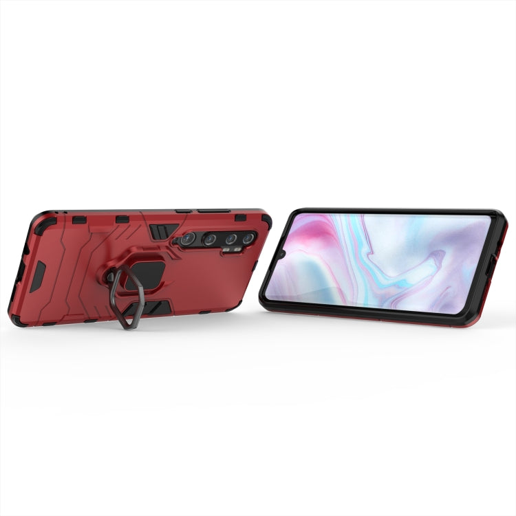 For Xiaomi Note 8T PC + TPU Shockproof Protective Case with Magnetic Ring Holder