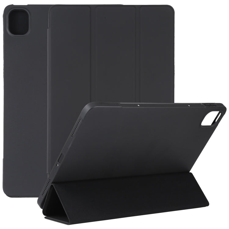 TPU Three-fold Leather Tablet Case