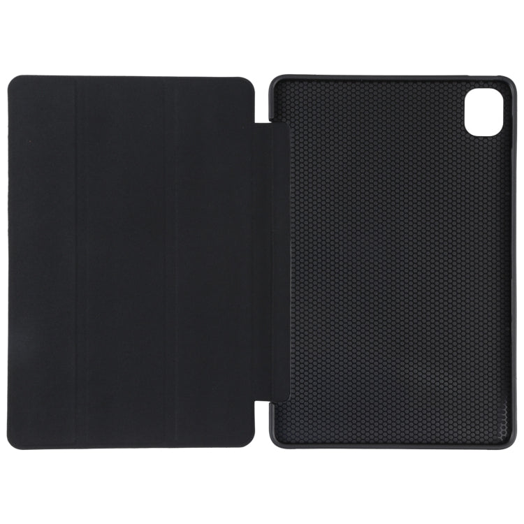 TPU Three-fold Leather Tablet Case