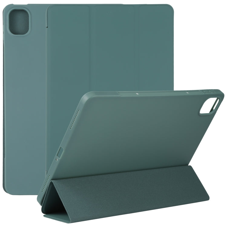 TPU Three-fold Leather Tablet Case