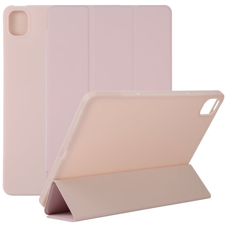 TPU Three-fold Leather Tablet Case