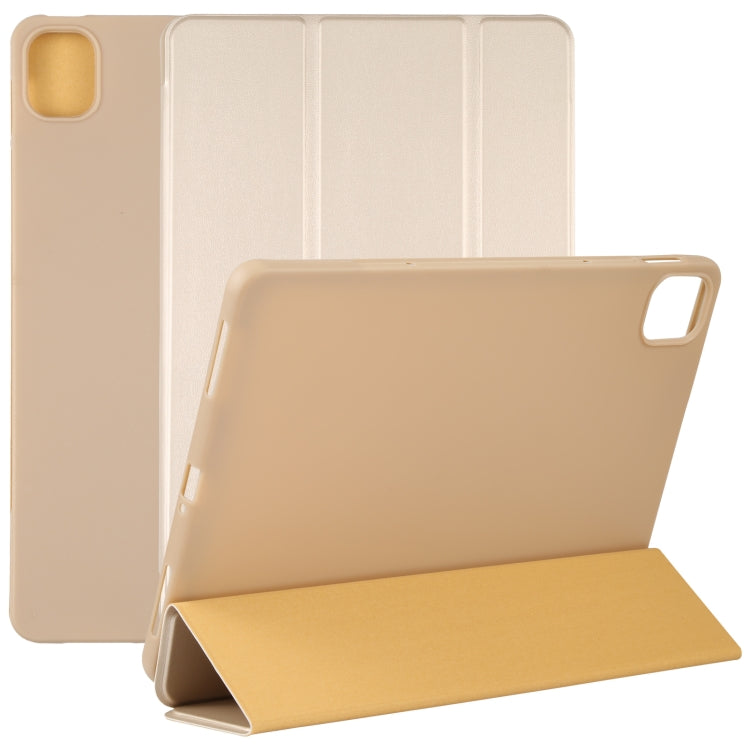 TPU Three-fold Leather Tablet Case