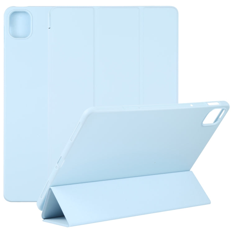 TPU Three-fold Leather Tablet Case