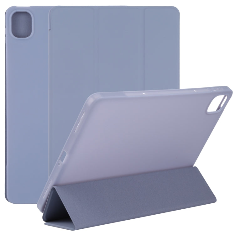 TPU Three-fold Leather Tablet Case