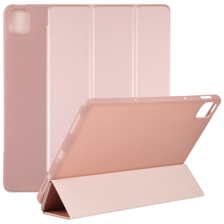 TPU Three-fold Leather Tablet Case