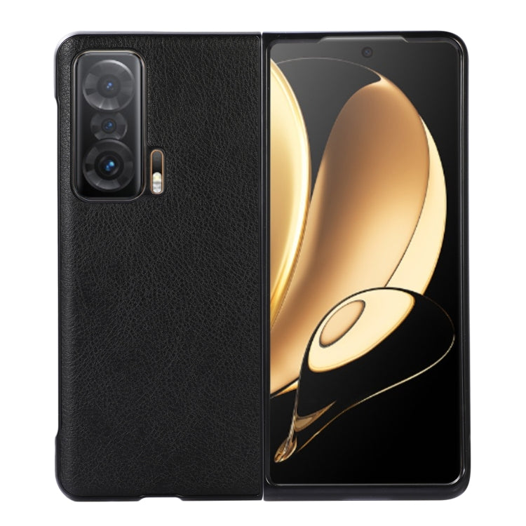 Two-color Litchi Texture Phone Case