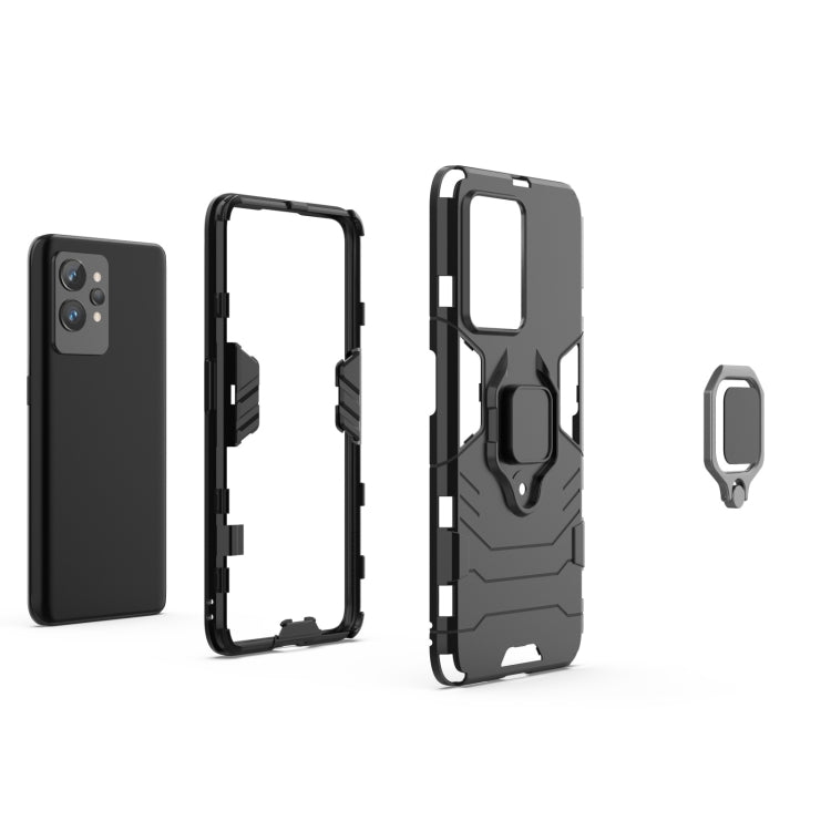 Shockproof PC + TPU Holder Phone Case