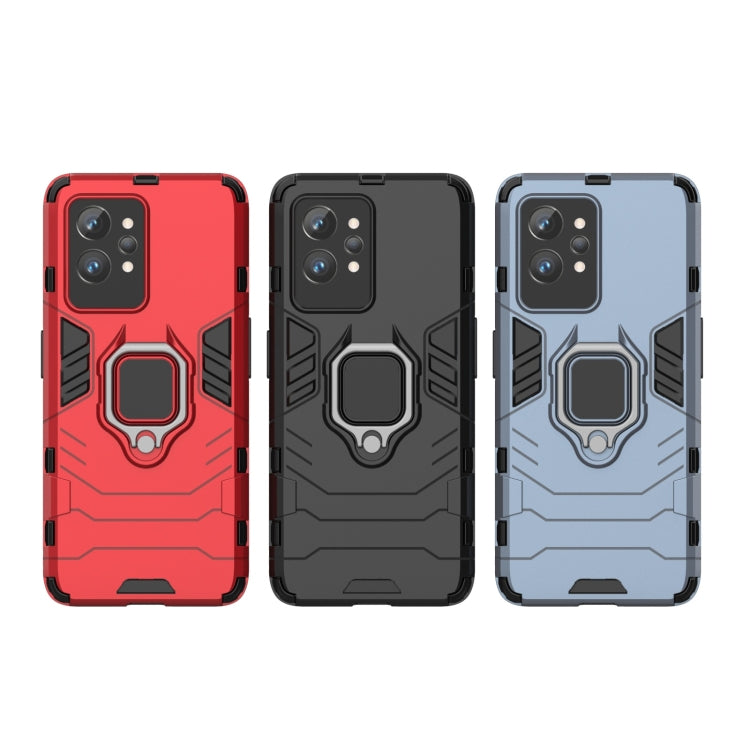 Shockproof PC + TPU Holder Phone Case