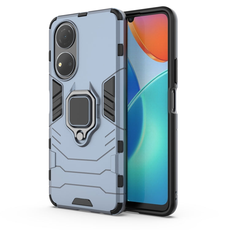 Shockproof PC + TPU Holder Phone Case