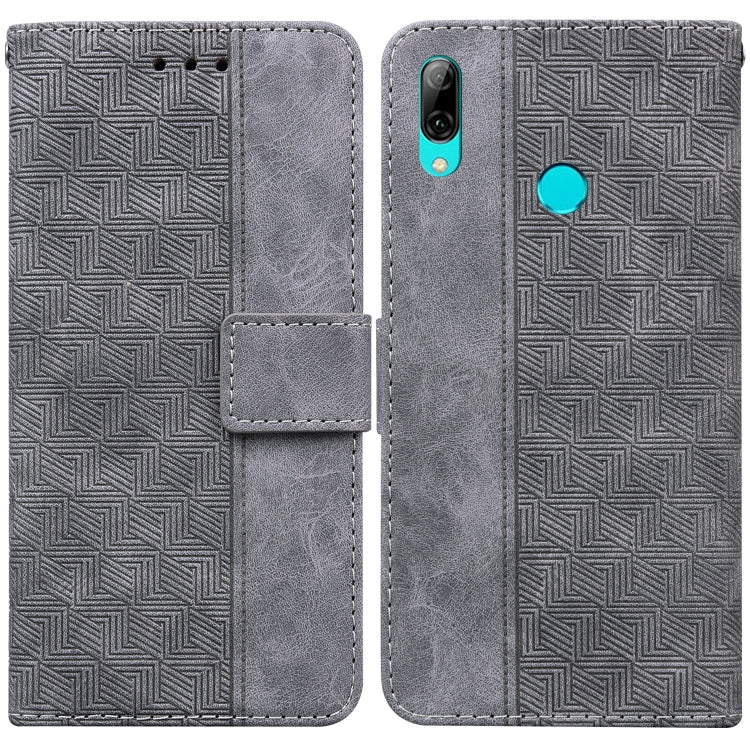 Geometric Embossed Leather Phone Case