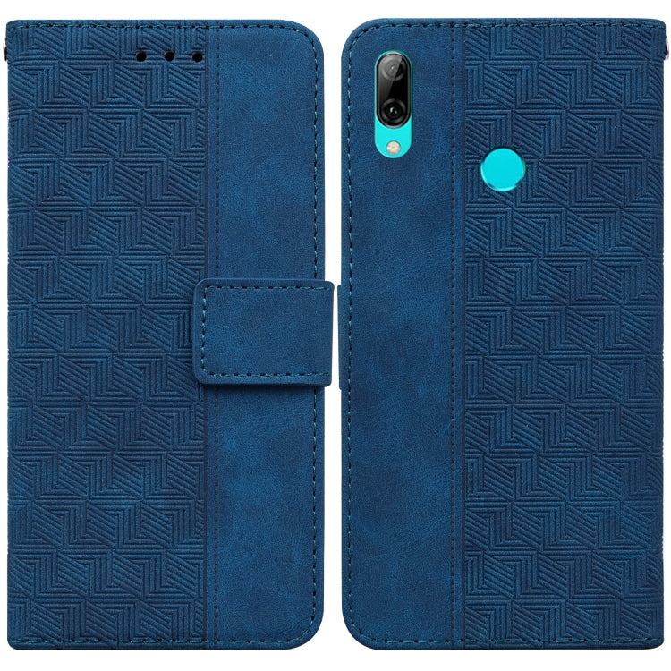 Geometric Embossed Leather Phone Case