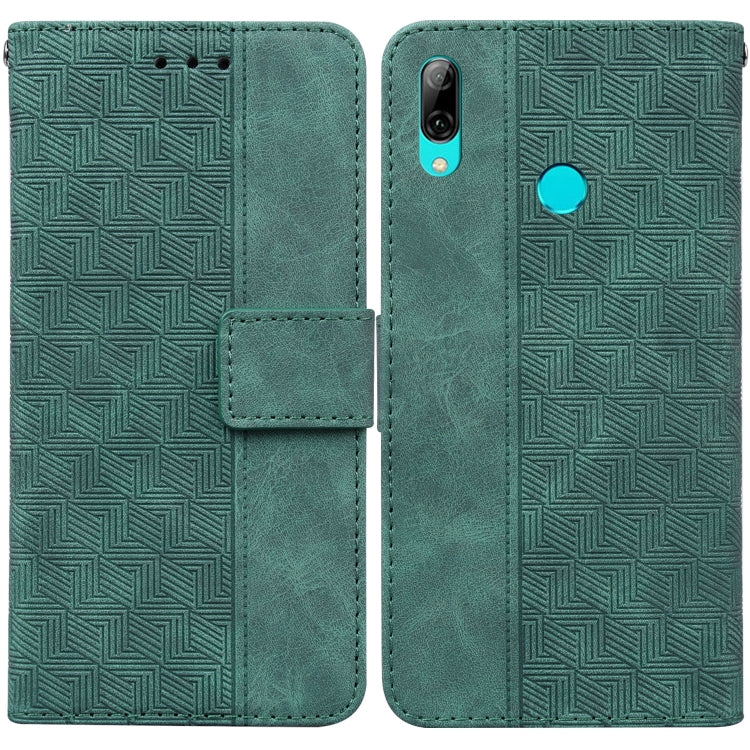 Geometric Embossed Leather Phone Case