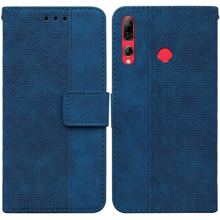 Geometric Embossed Leather Phone Case