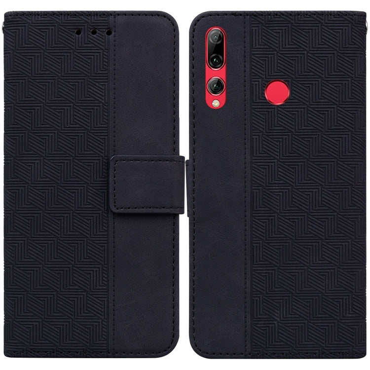 Geometric Embossed Leather Phone Case