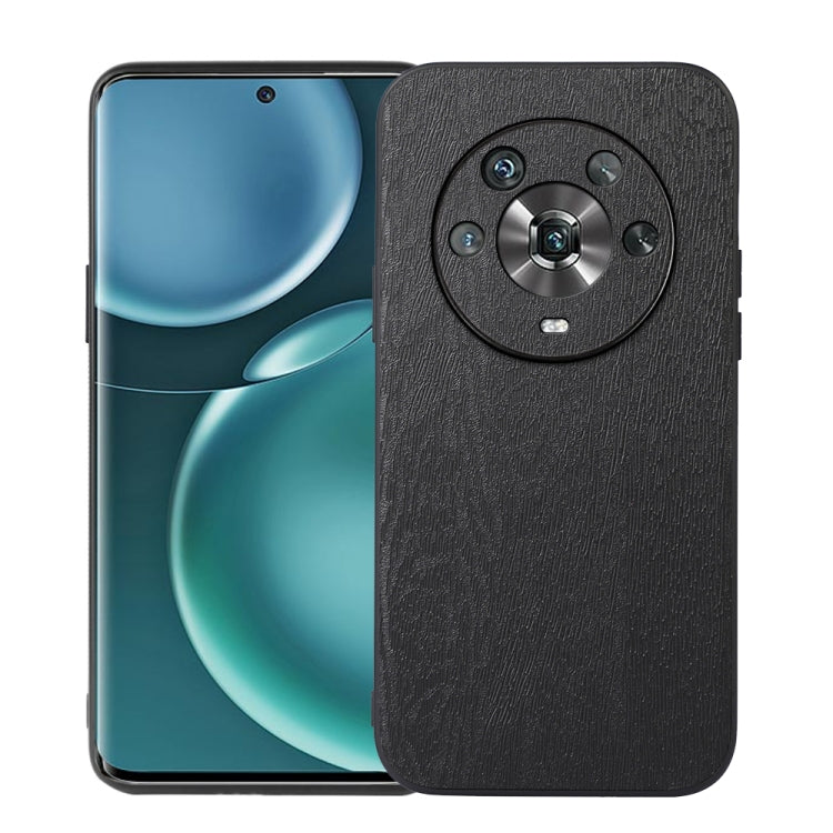 Wood Texture PU Phone Case