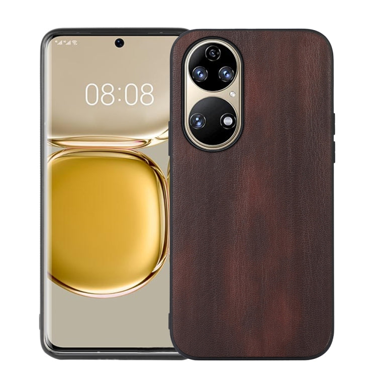 Yellow Cow Texture PU Phone Case