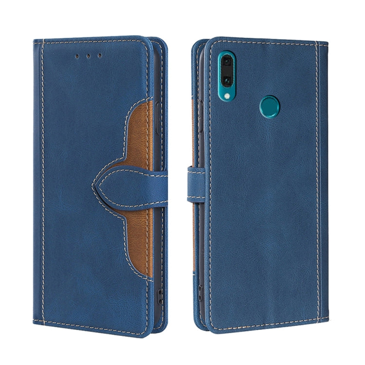 Skin Feel Straw Hat Magnetic Buckle Leather Phone Case