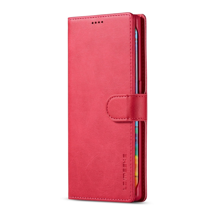 LC.IMEEKE Calf Texture Flip Leather Phone Case
