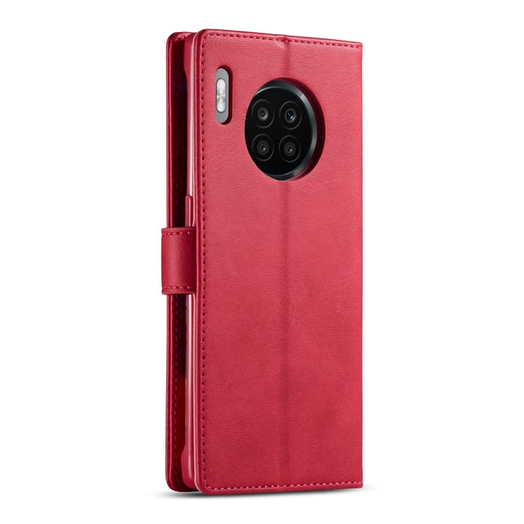 LC.IMEEKE Calf Texture Flip Leather Phone Case