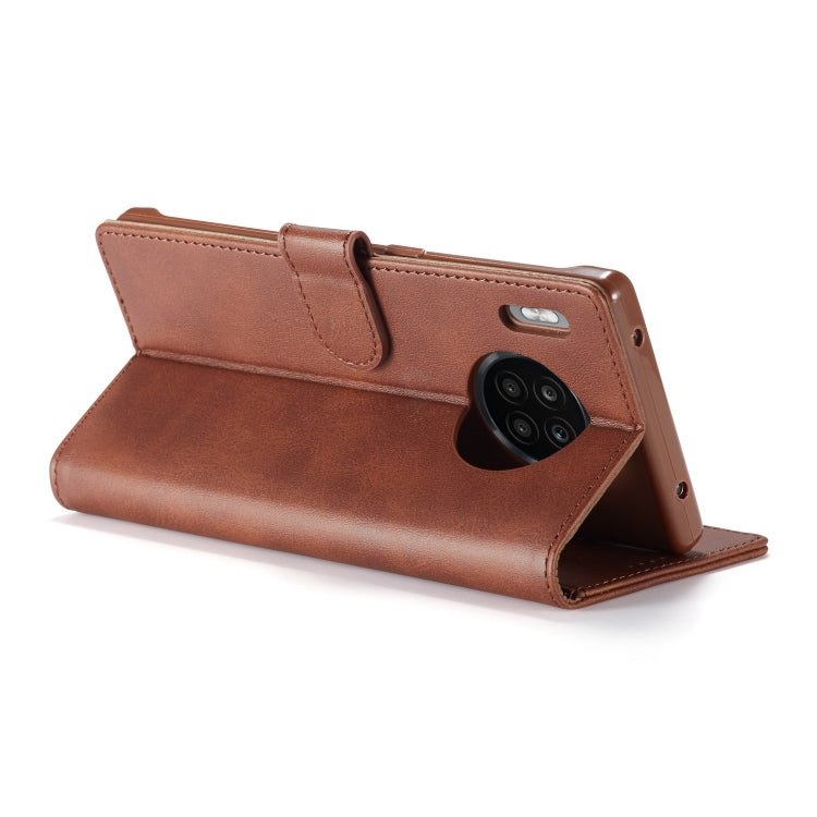 LC.IMEEKE Calf Texture Flip Leather Phone Case