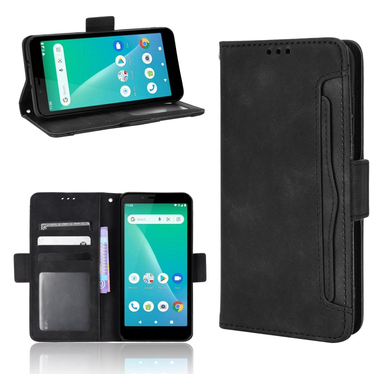 Skin Feel Calf Pattern Leather Phone Case