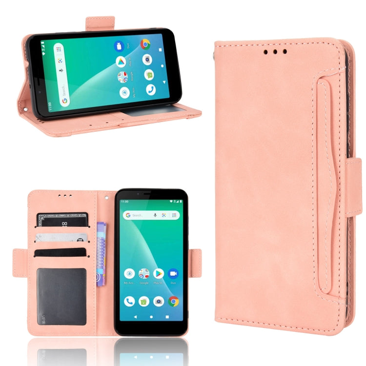 Skin Feel Calf Pattern Leather Phone Case